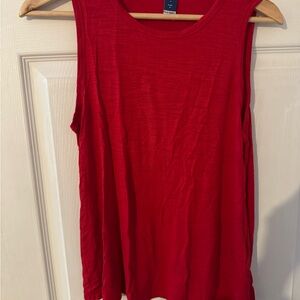 Old Navy Vibrant Red Tank Top